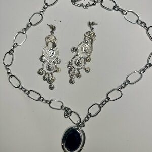 Elegant Necklace and Earring Set